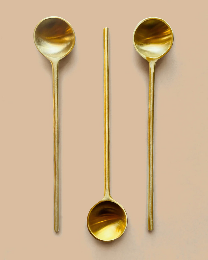Brass Spoon - handgefertigter Messinglöffel