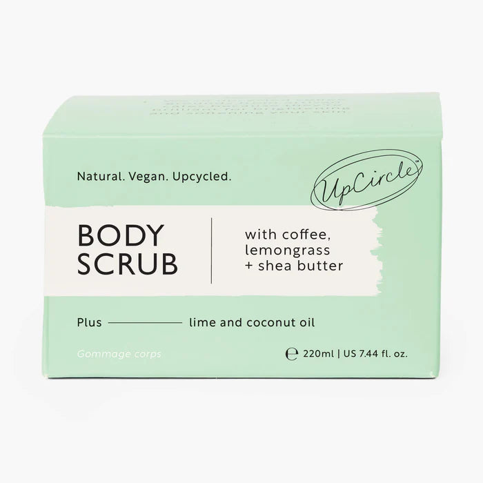 UpCircle Kaffee Körperpeeling mit Lemongras Verpackung