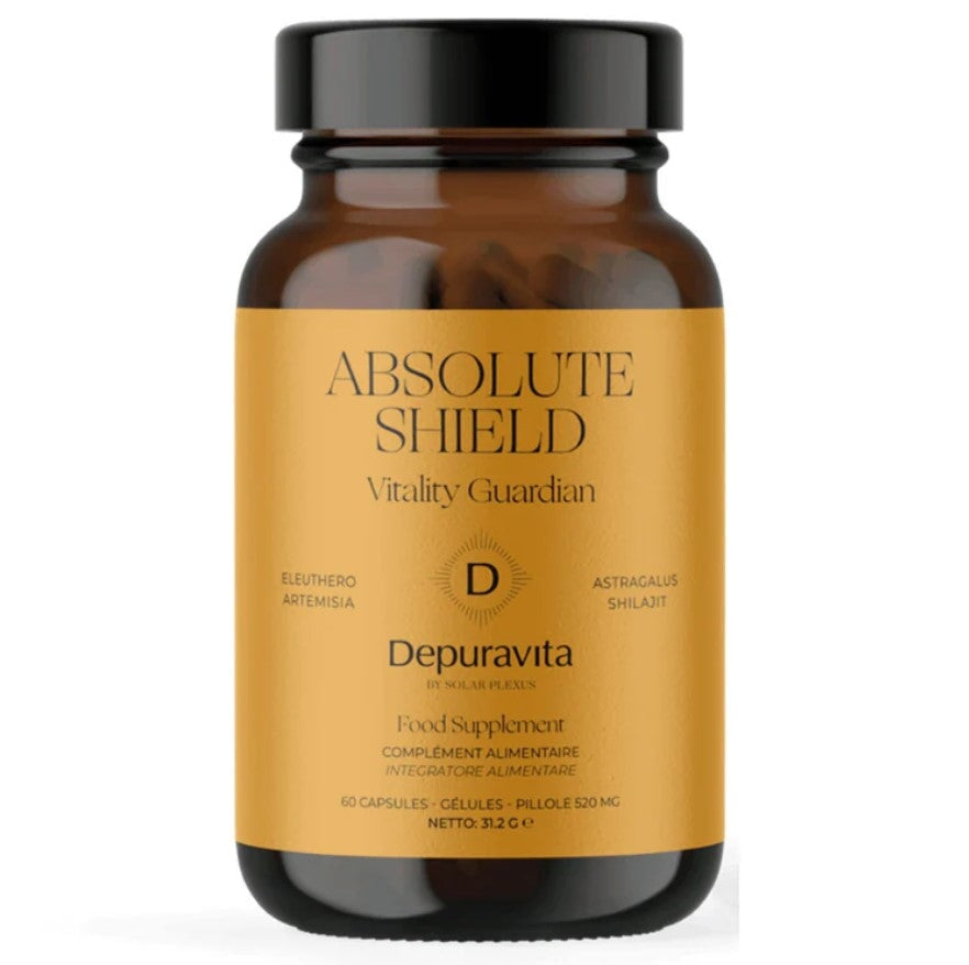 Absolute Shield Kapseln von Depuravita mit Shilajit