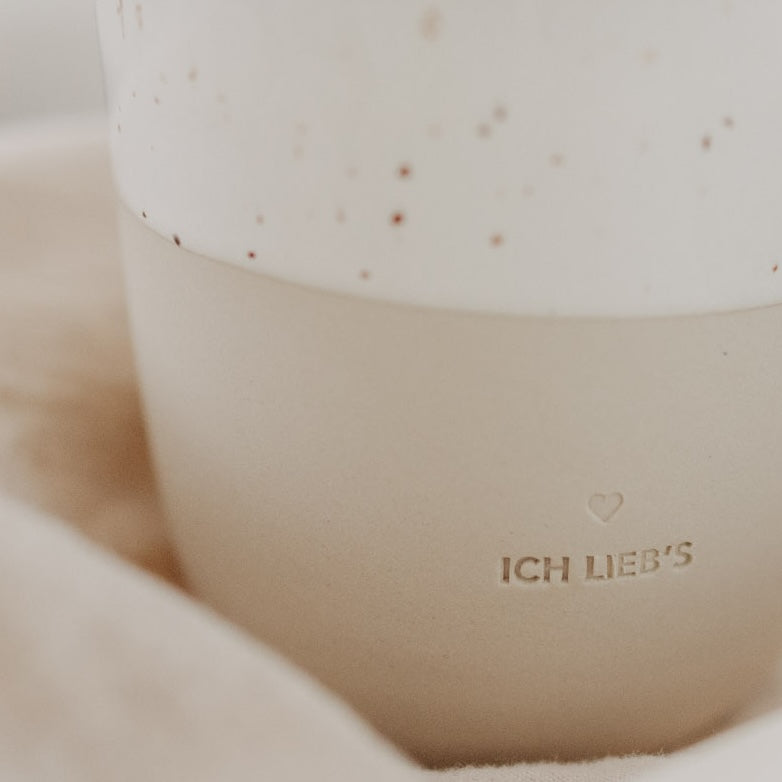 Becher "Ich lieb´s"