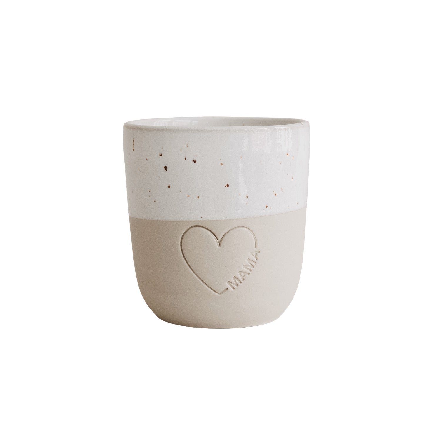 Kaffeebecher Großes Herz Mama - limited edition