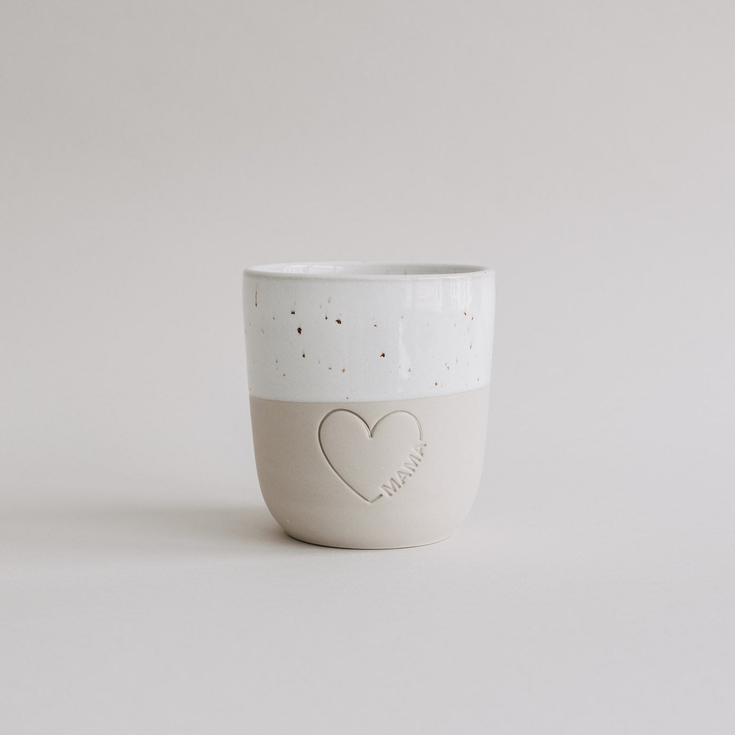 Kaffeebecher Großes Herz Mama - limited edition