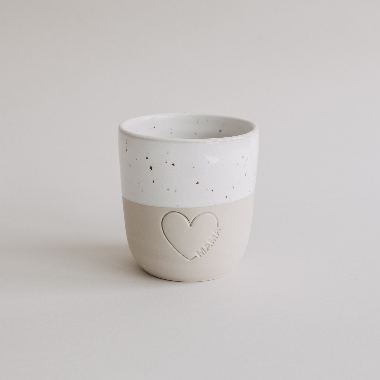 Kaffeebecher Großes Herz Mama - limited edition