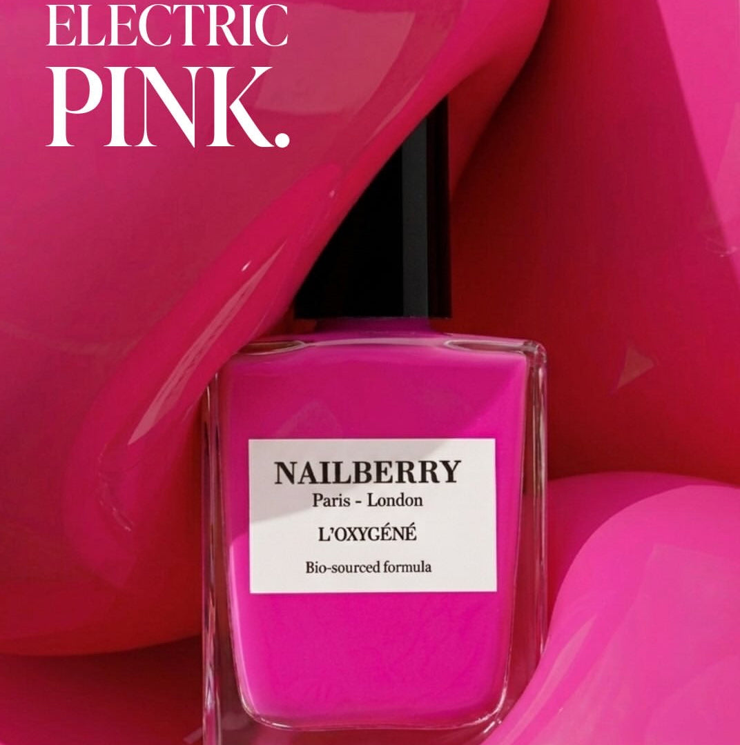 L'Oxygéné Nailberry Nagellack "Electric Pink"