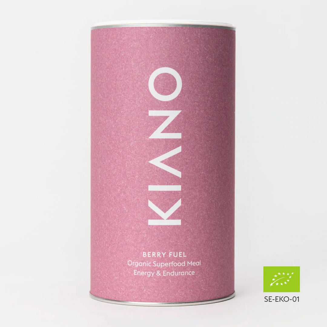 Kiano Berry Fuel Dose vor weißem Hintergrund North Glow