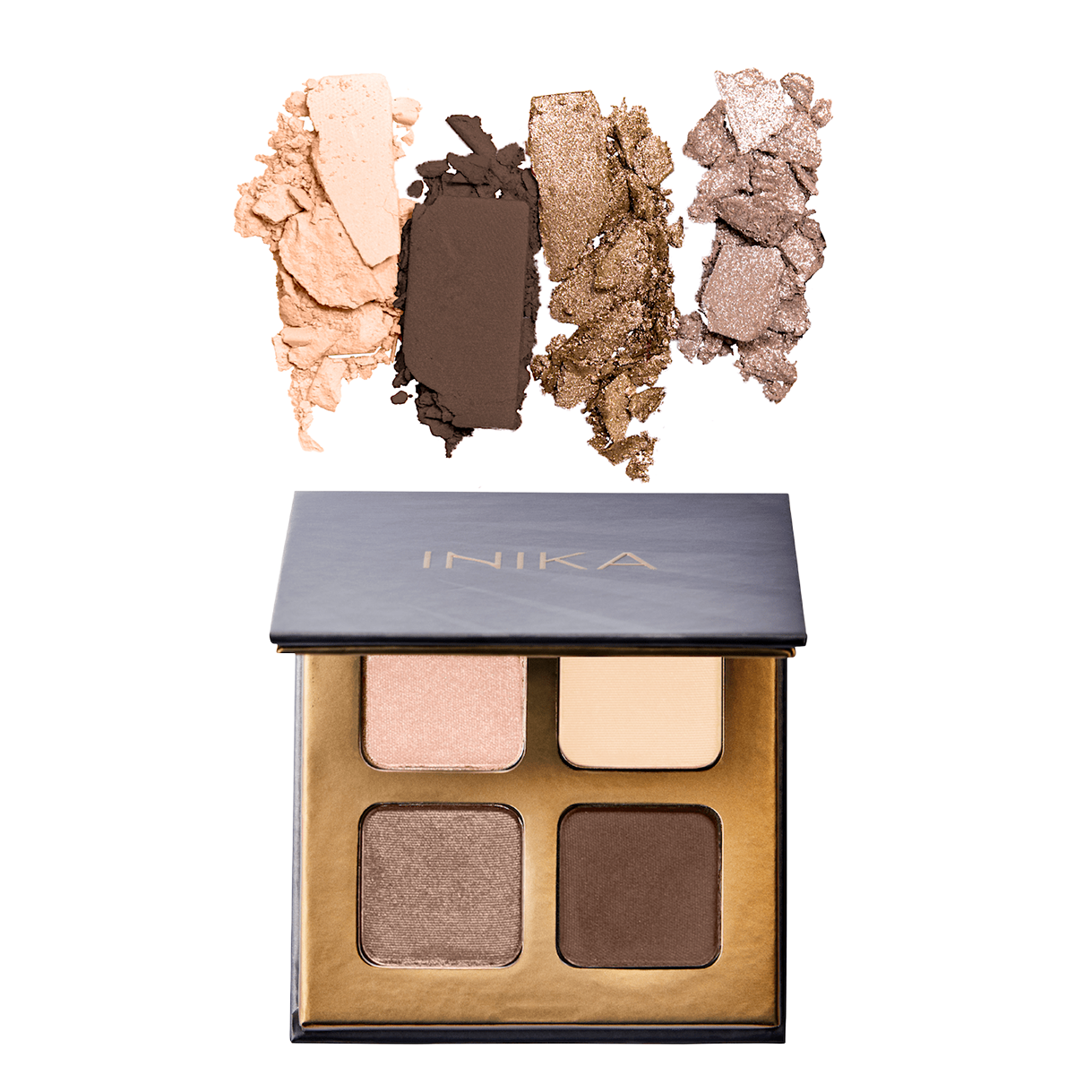 INIKA Organic | Quad Eyeshadow Palette (Wind) - Eyeshadow