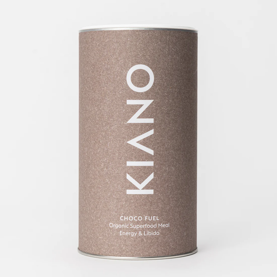 Kiano Choco Fuel Dose vor weißem Hintergrund North Glow