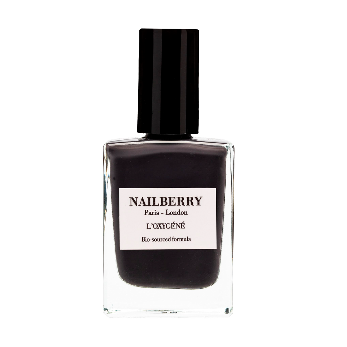 Nailberry Nagellack "Wild At Heart" in rauchigem Schwarz aus der neuen Herbstkollektion "The Grounding Collection" 2026