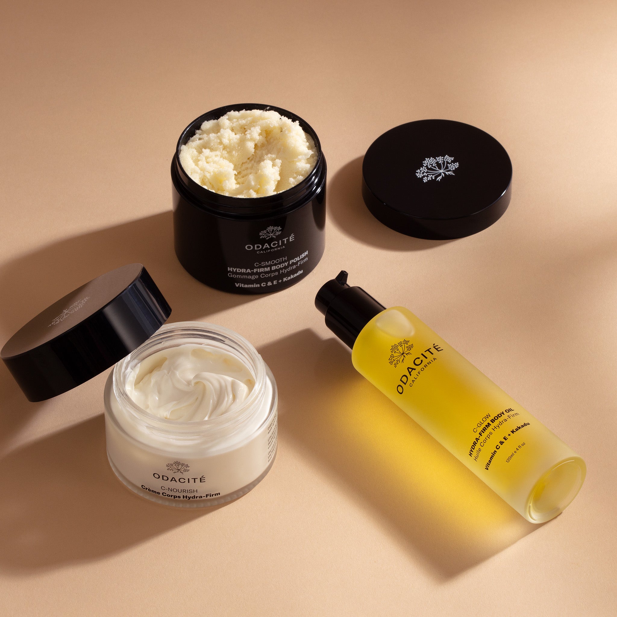 C-Nourish HYDRA-FIRM BODY CREAM - ODACITÉ - Körpercreme mit Vitamin C & E + Kakadu Plum