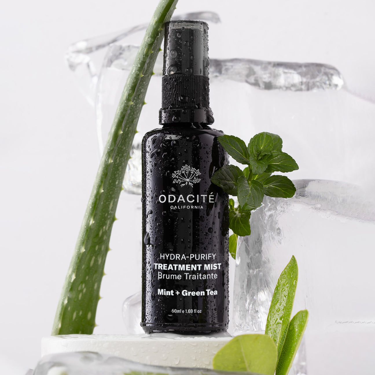 Hydra-Purifying Treatment Mist - Mint + Green Tea - Toningspray