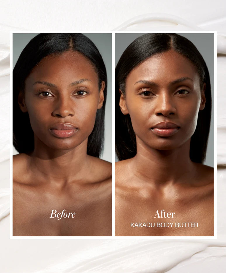 Luxuriöse Körperpflege mit RMS Beauty Kakadu Body Butter Before and After