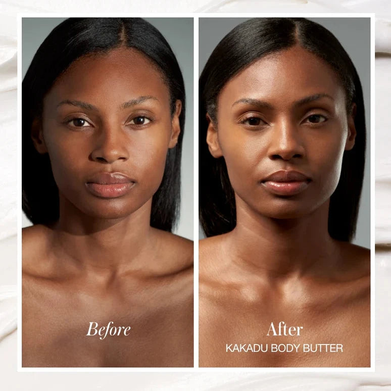 Luxuriöse Körperpflege mit RMS Beauty Kakadu Body Butter Before and After
