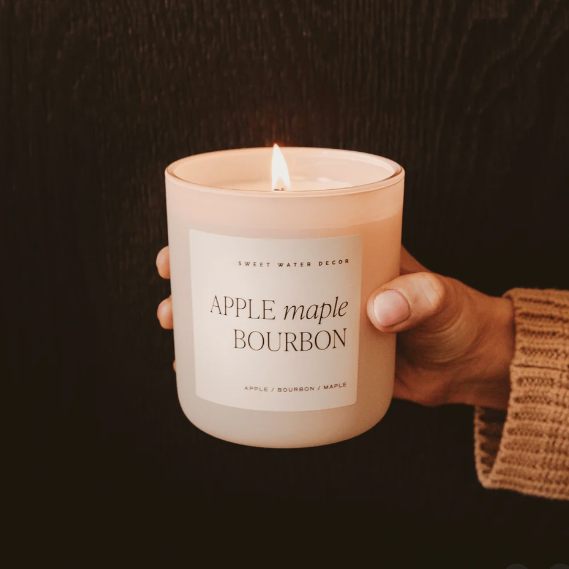 APPLE maple BOURBON - Duftkerze - Apfel, Bourbon, Ahornsirup, Zimt & Vanille