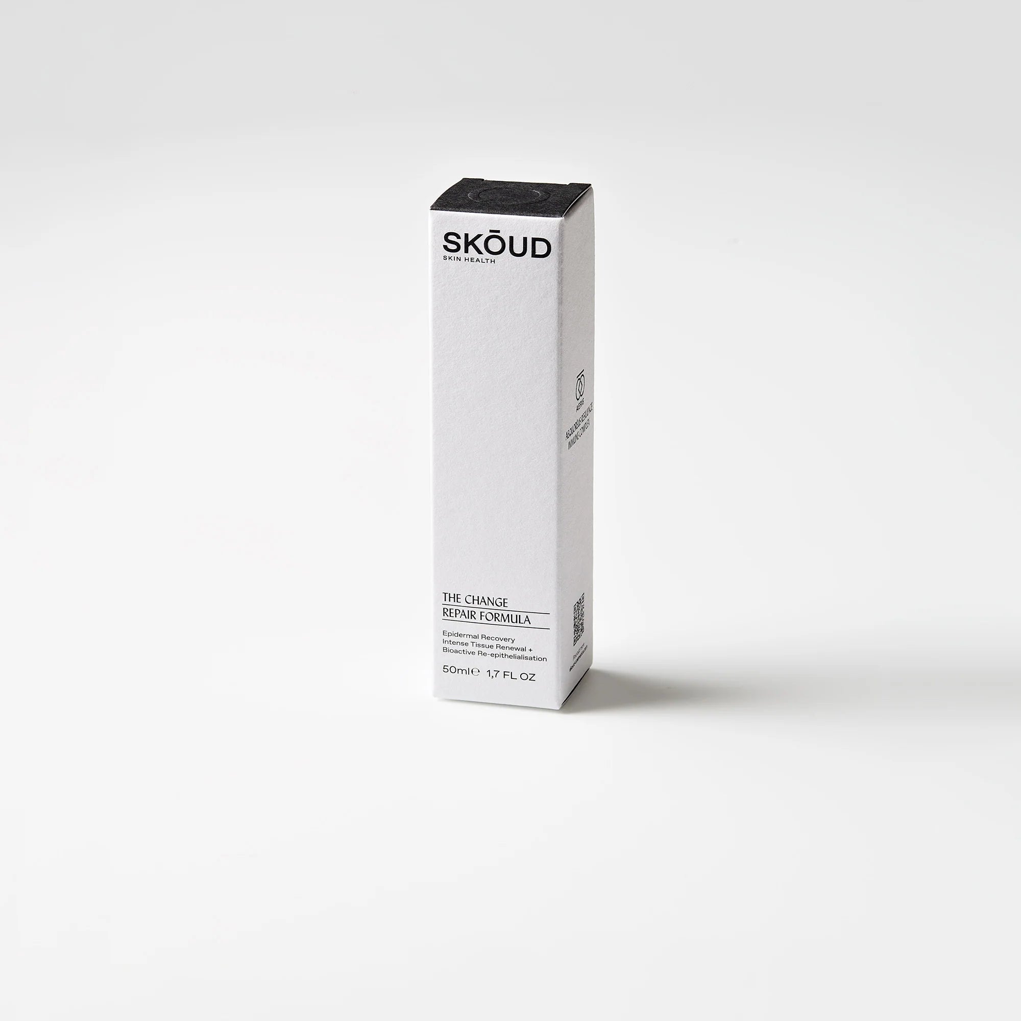 Verpackung THE CHANGE Repair Formula von Skoud.