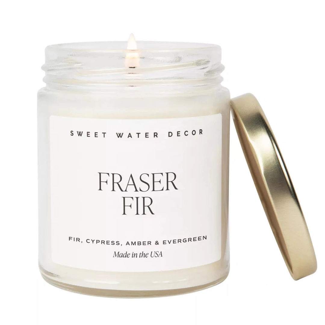 Sojawachskerze "Fraser Fir" - Tanne, Zypresse & Amber North Glow