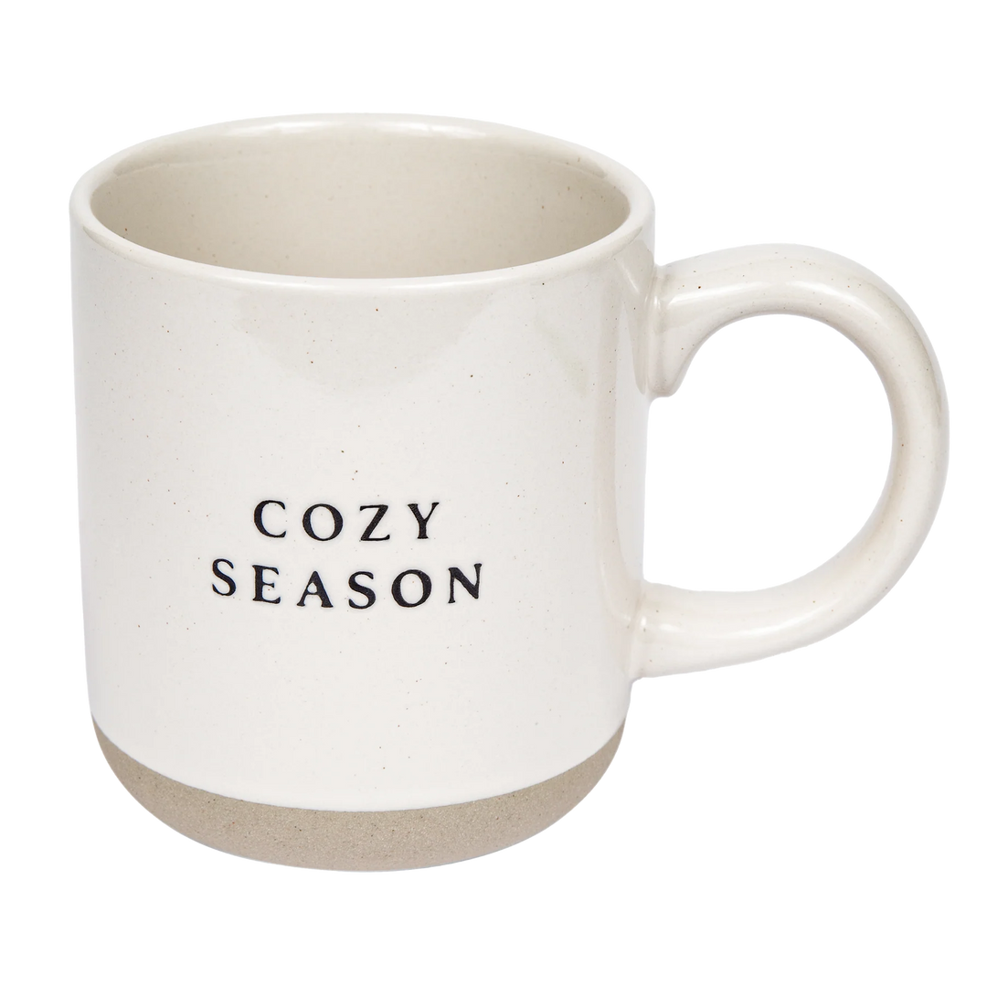 Cremefarbene Kaffeetasse "Cozy Season" (gemütliche Jahreszeit) North Glow