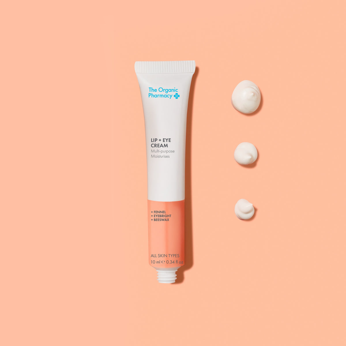 Lip + Eye Cream - Pflegecreme für Lippen- und Augenpartie