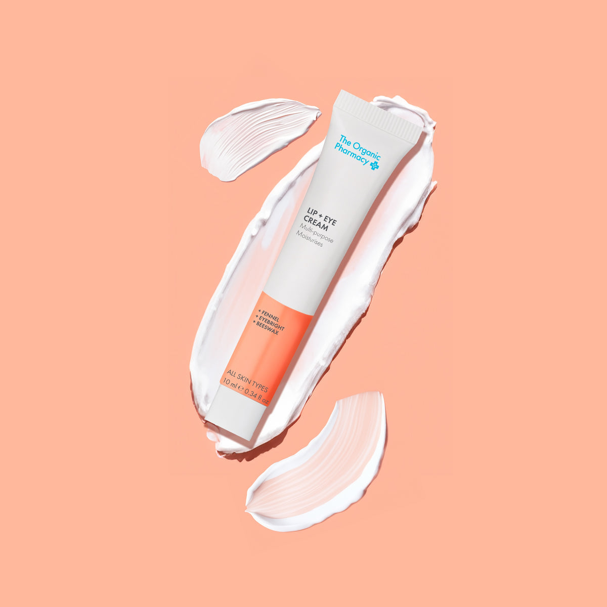 Lip + Eye Cream - Pflegecreme für Lippen- und Augenpartie