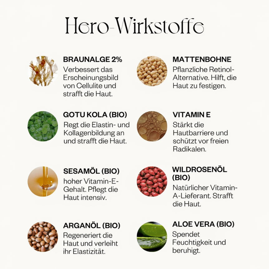 Hero Wirkstoffe von The Adaptogen Body Oil Serum