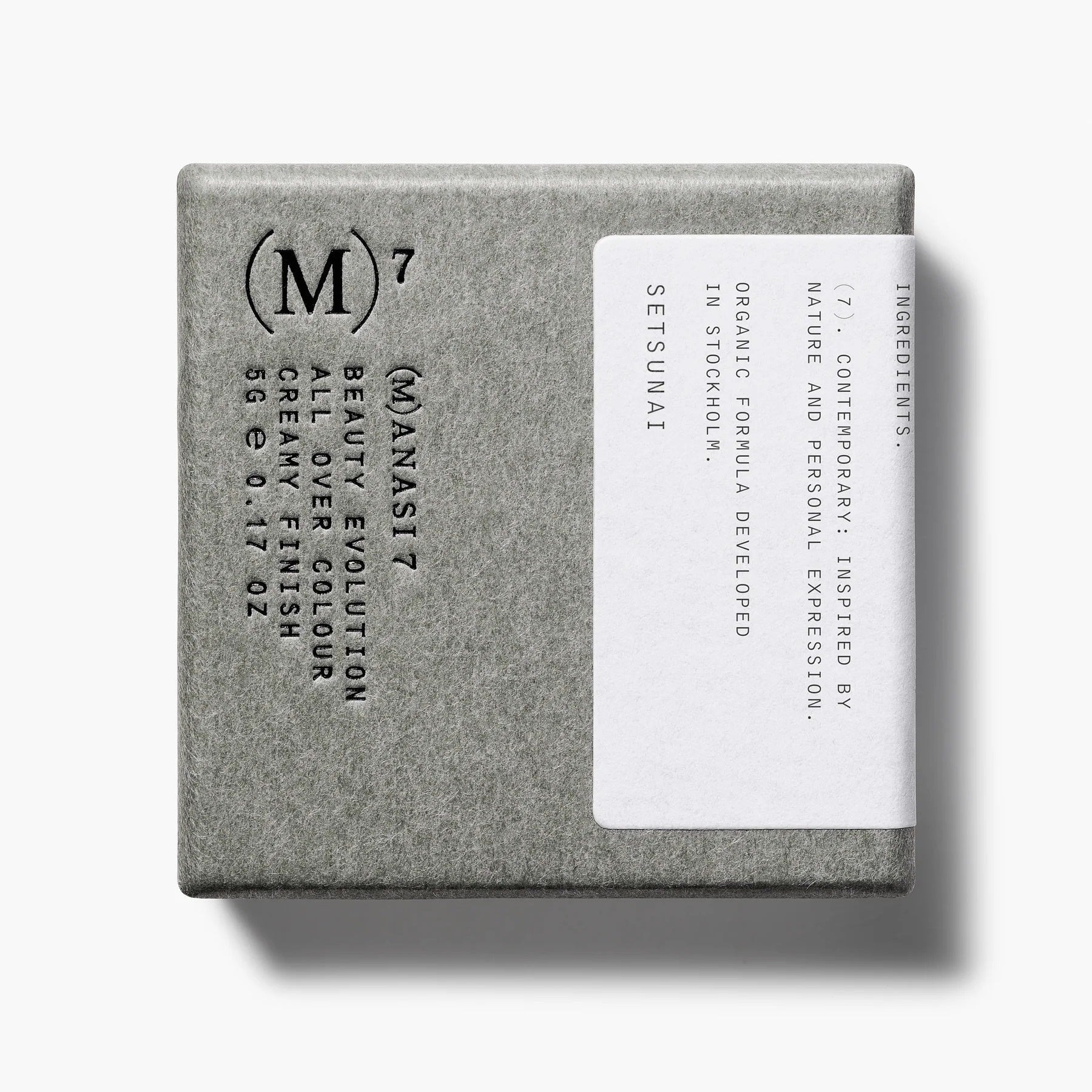 All Over Colour - SETSUNAI - MANASI 7 - Cream Blush für Lippen-, Wangen und Augenlider