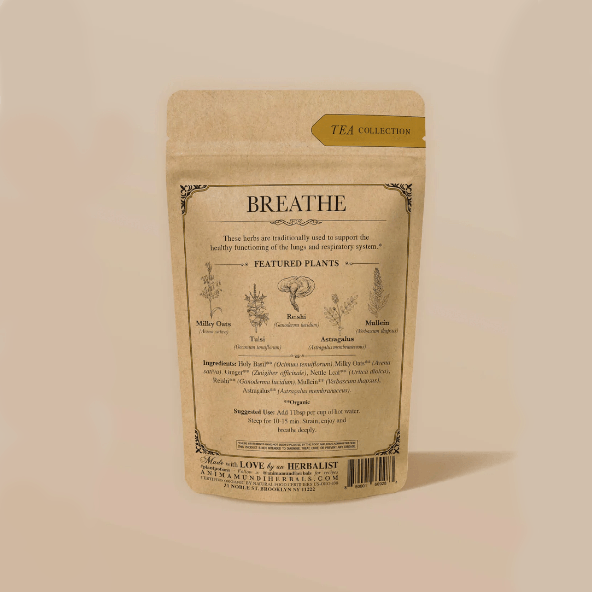Anima Mundi BREATHE Tea 57 g Kräuterteemischung