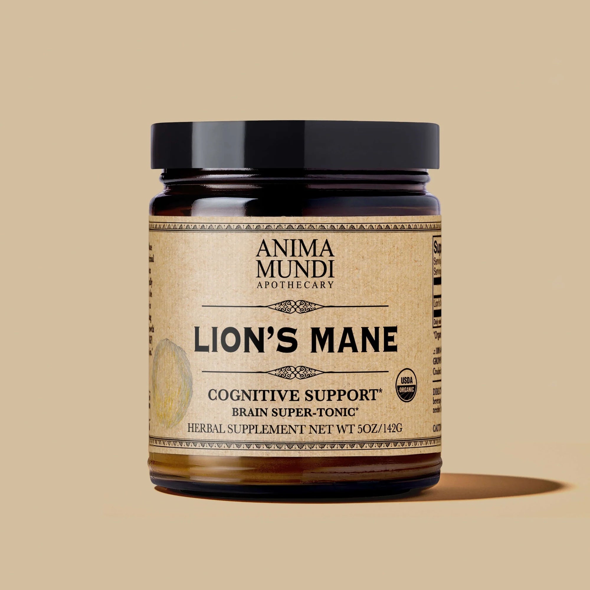 LION'S MANE- Löwenmähne-Pilzpulver