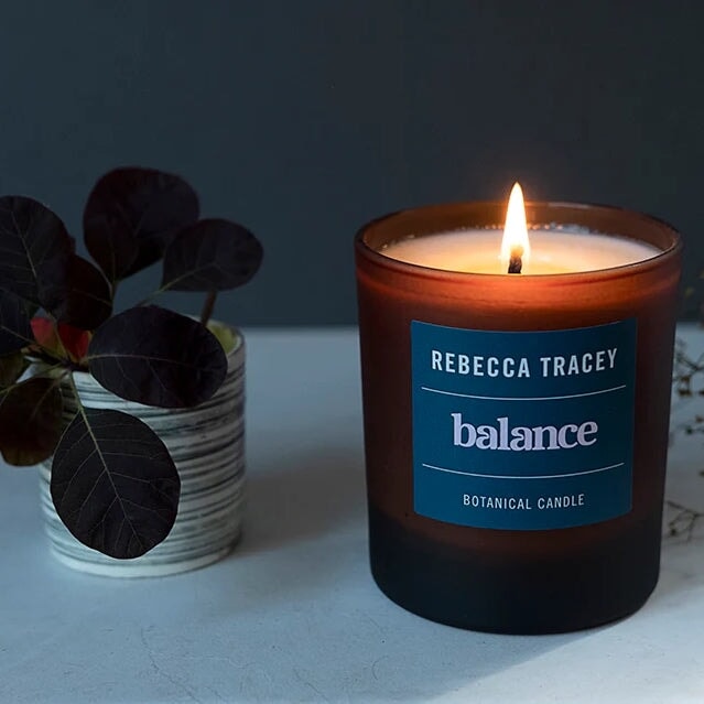 BALANCE Botanical Candle | Soy wax candle REBECCA TRACEY