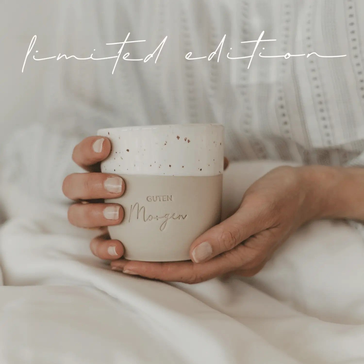 Eulenschnitt Limited Edition - Becher Guten Morgen für den ersten Kaffee