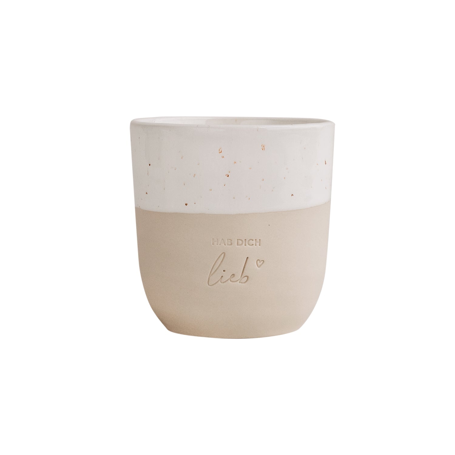 Becher HAB DICH LIEB - Eulenschnitt (Limited Edition)