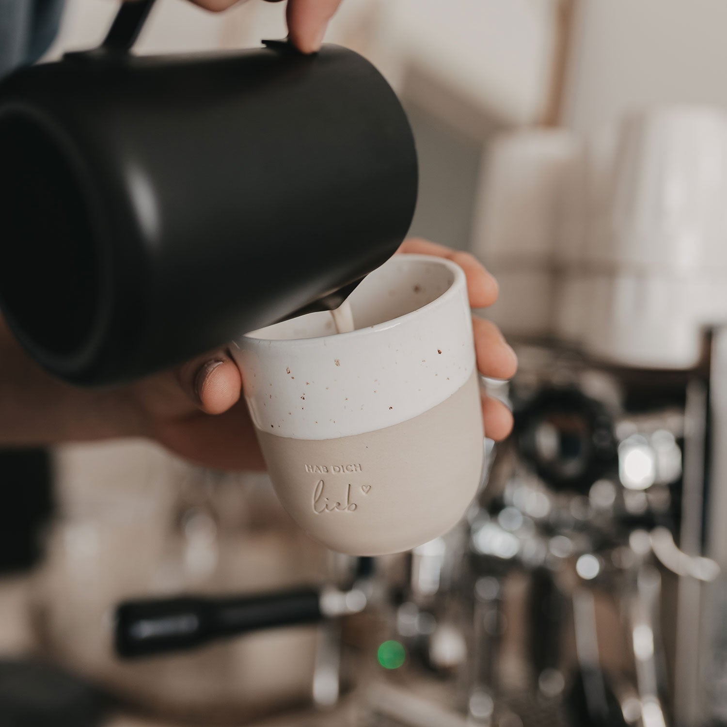 Becher HAB DICH LIEB - Eulenschnitt (Limited Edition)