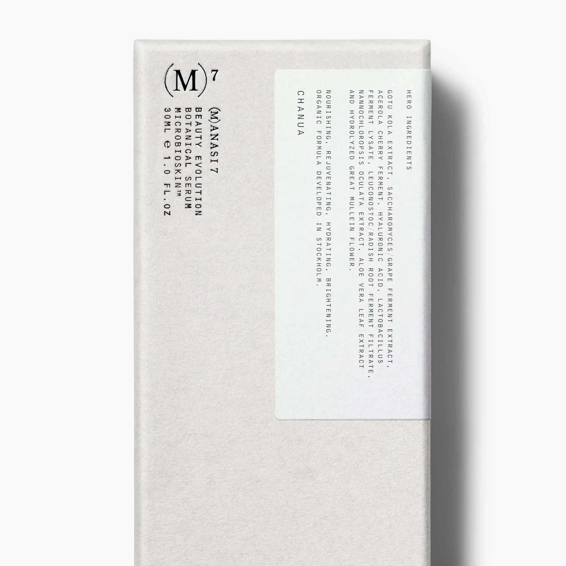 Botanical Serum CHANUA Microbioskin™ - MANASI 7 - probiotisches Serum