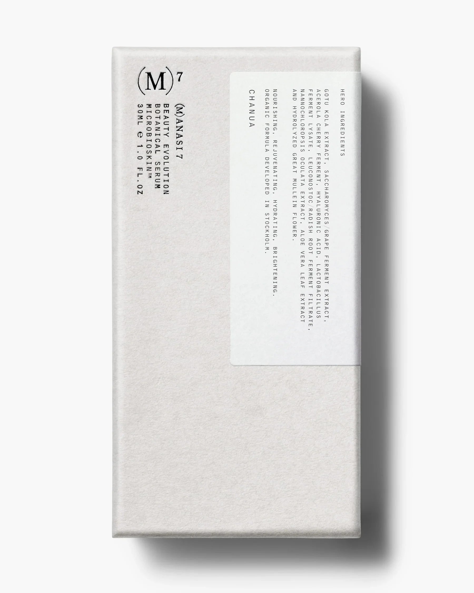 Botanical Serum CHANUA Microbioskin™ - MANASI 7 - probiotic serum