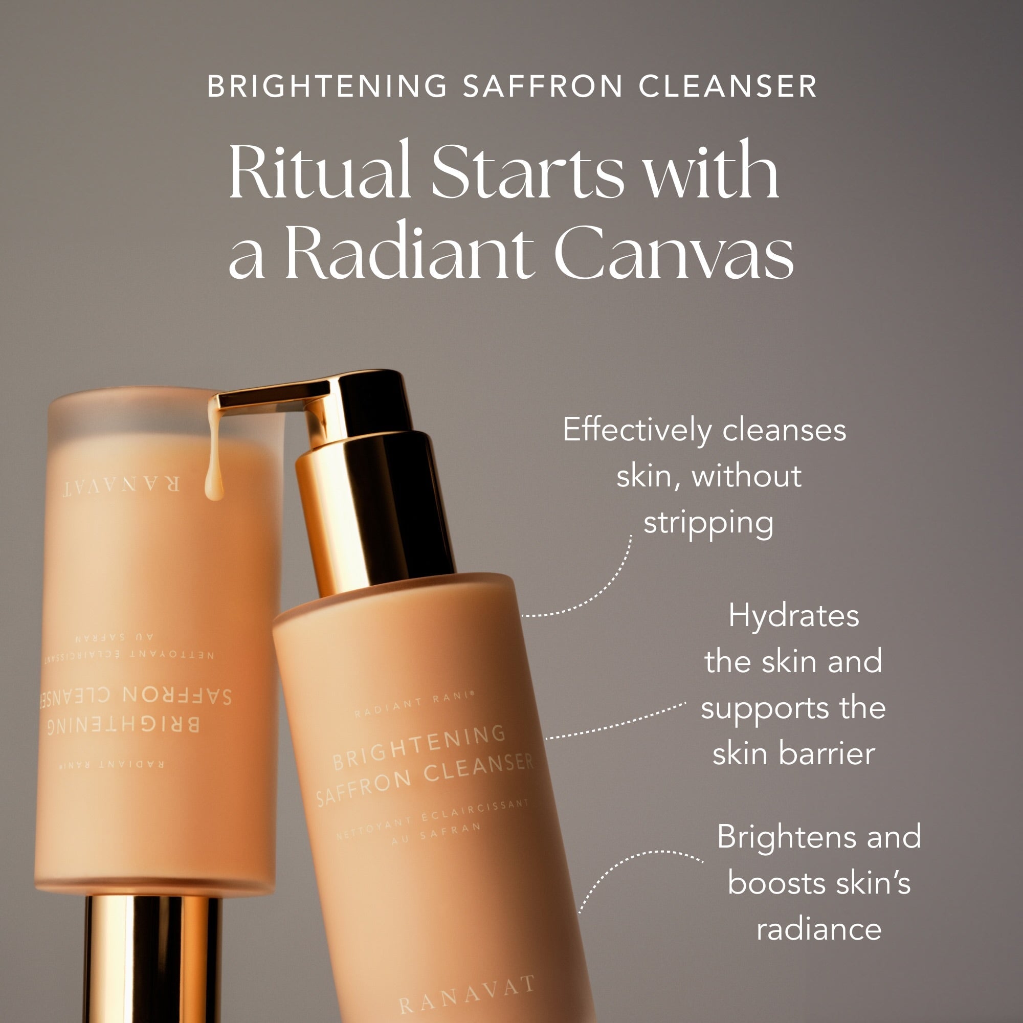 Brightening Saffron Cleanser