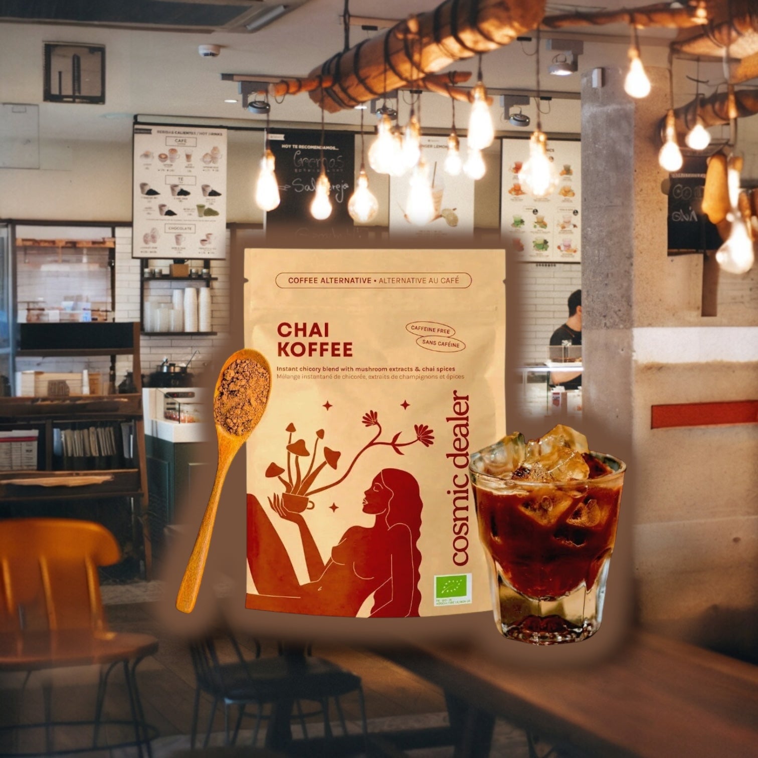CHAI KOFFEE koffeinfreie Kaffeealternative - COSMIC DEALER