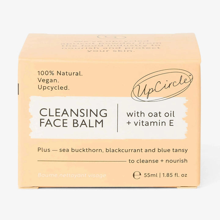 Nachhaltige Umverpackung des UpCircle Cleansing Face Balm aus Pappe