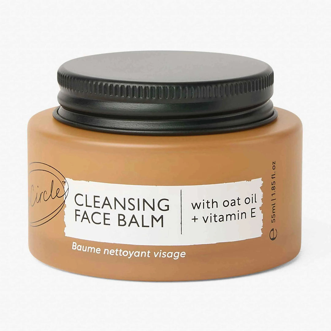UpCircle Cleansing Face Balm – veganer Gesichtsreiniger mit Aprikosenkern-Pulver im Glastiegel