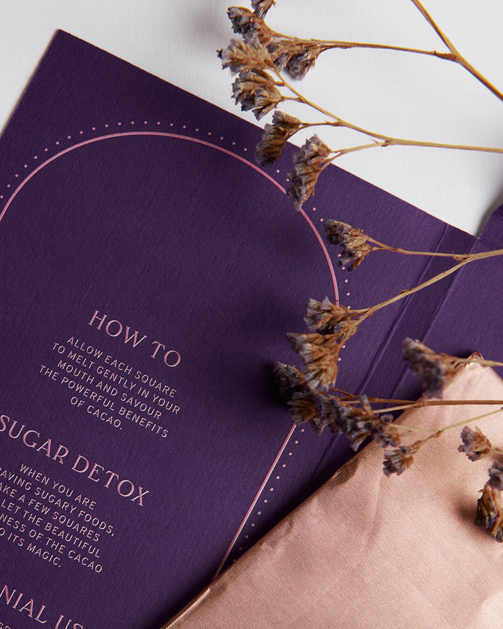 Cosmic Dealer 100% Dark Chocolate Chai & Rose Afternoon Chill