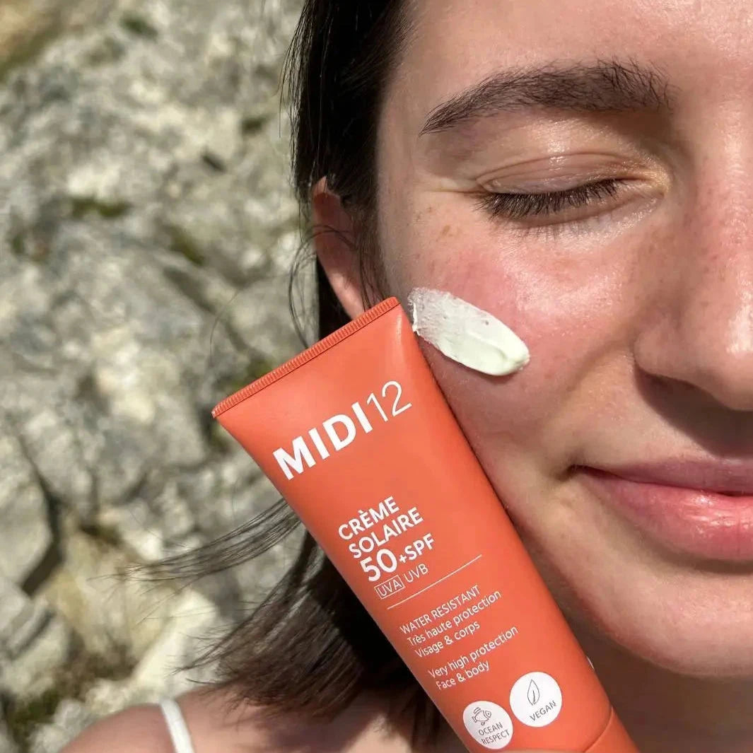 Leichte Sonnencreme SPF 50+ ohne Weißfilm für empfindliche Haut