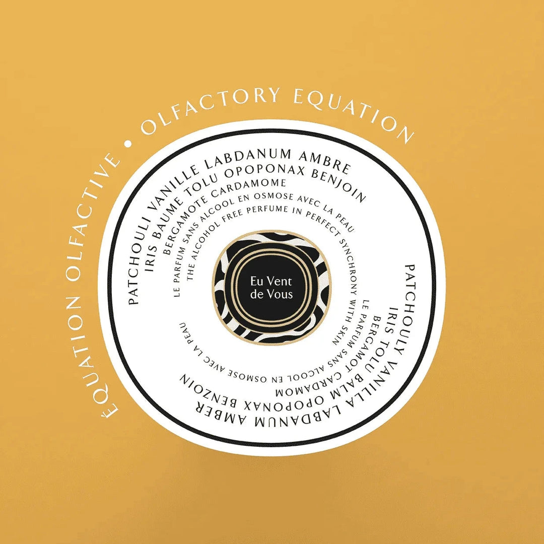 Vegane Formel des SABÉ MASSON Duftsticks Eu Vent de Vous – pflegend mit Muskatellersalbei und blauer Lotusblüte North Glow