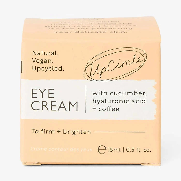 Nachhaltige Verpackung der UpCircle EYE CREAM aus Pappe