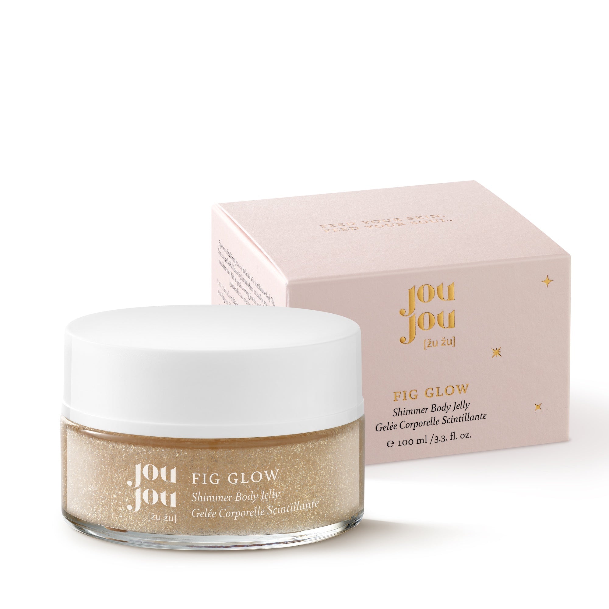FIG GLOW Shimmer Body Jelly | JouJou - schimmerndes Körpergel