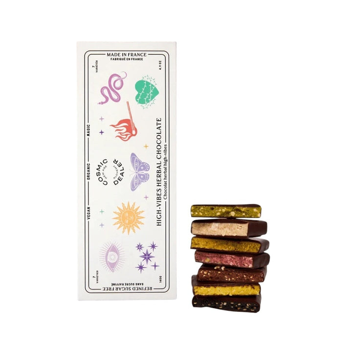 BOX OF 7 Chakra Box - 7 Mini Chocolate Gift Box - COSMIC DEALER