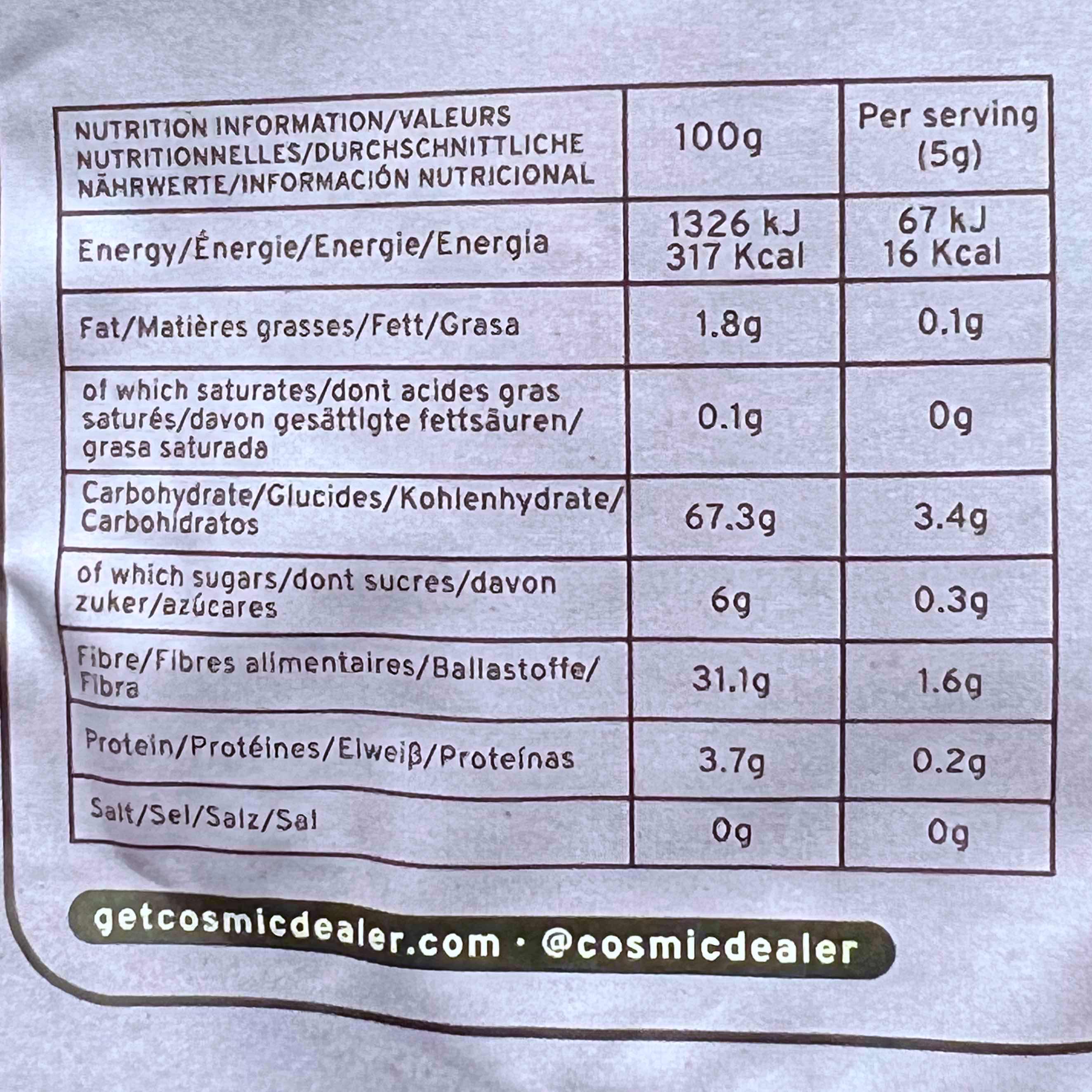 HERBAL KOFFEE caffeine-free coffee alternative - COSMIC DEALER