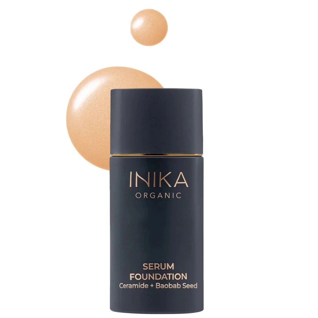 INIKA Serum Foundation Farbe Brilliant.