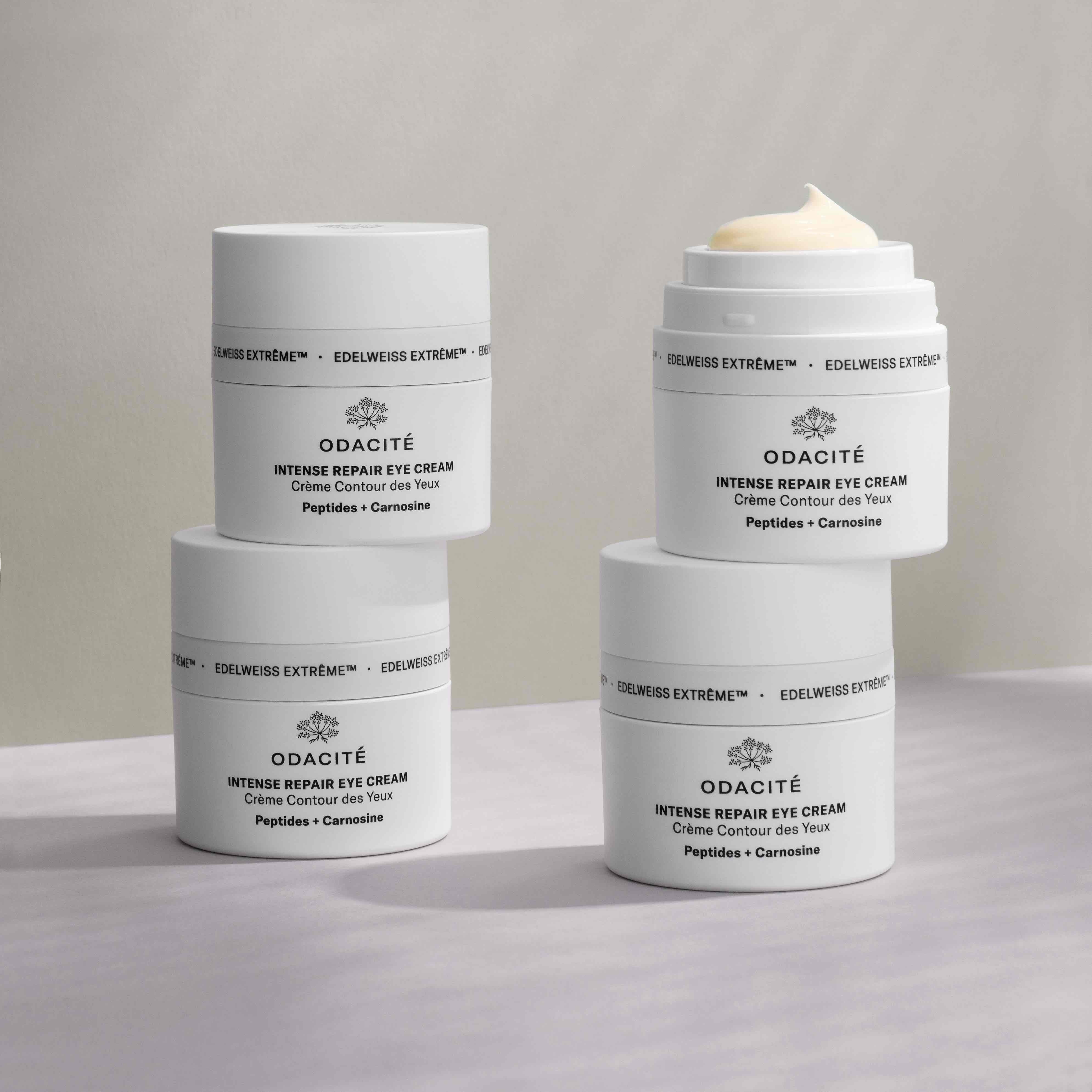 INTENSE REPAIR EYE CREAM Peptides & Carnosine Edelweiss Extrême - ODACITÉ Augencreme