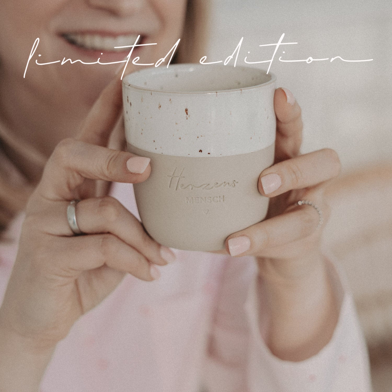 Kaffeebecher HERZENS-MENSCH - limited edition