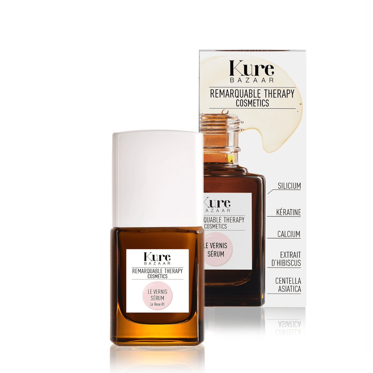 LE VERNIS SÈRUM Le Rose 01 | KURE BAZAAR - Serum-Nagellack