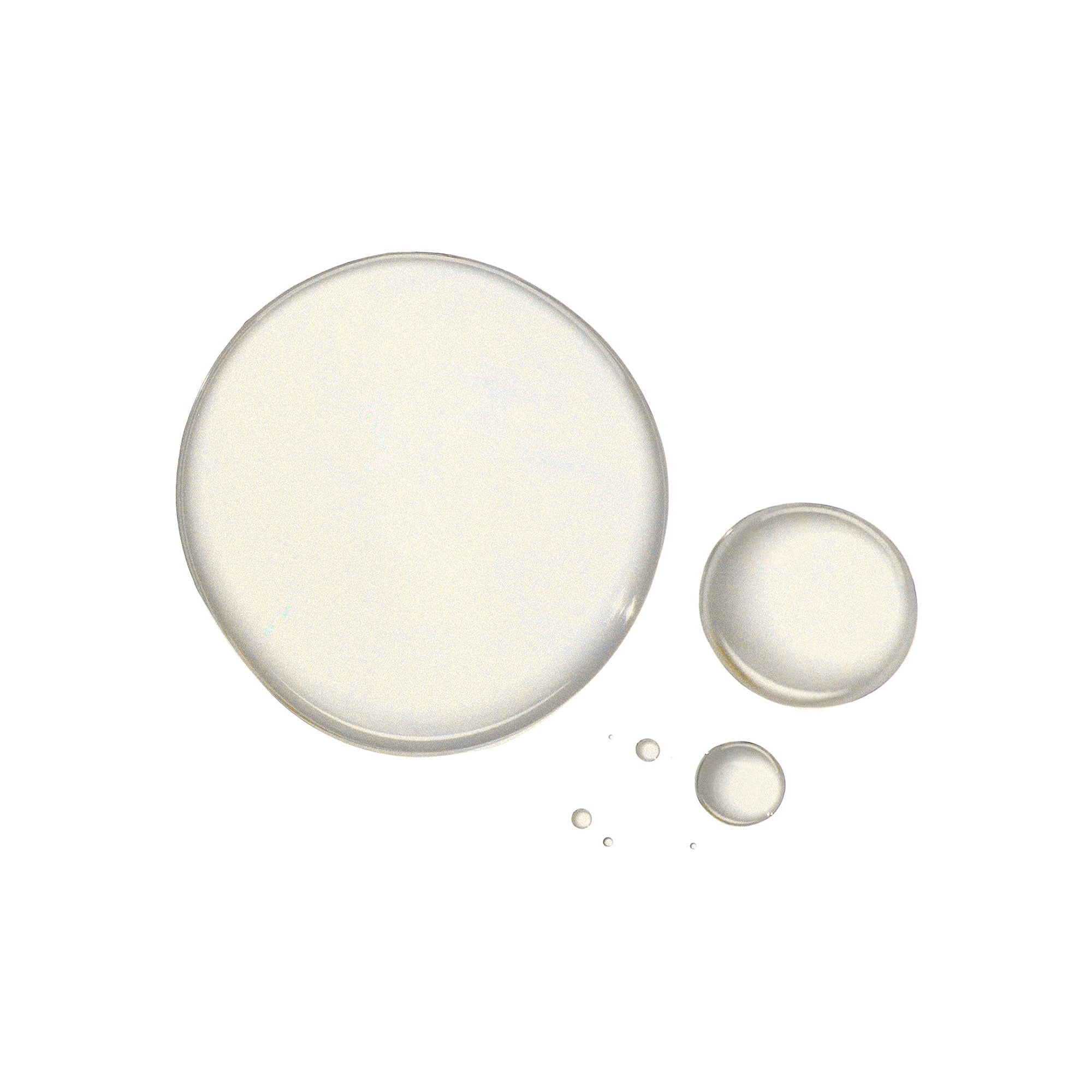 Texturbeispiel des True Skin Radiant Priming Serums auf weißem Untergrund.