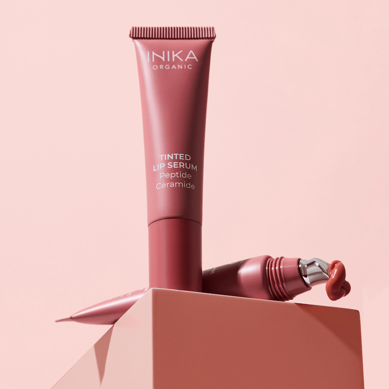 Lip Serum mit Peptiden & Ceramiden – Transparent oder Getönt von INIKA Organic
