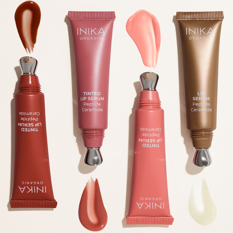 Lip Serum mit Peptiden & Ceramiden – Transparent oder Getönt von INIKA Organic